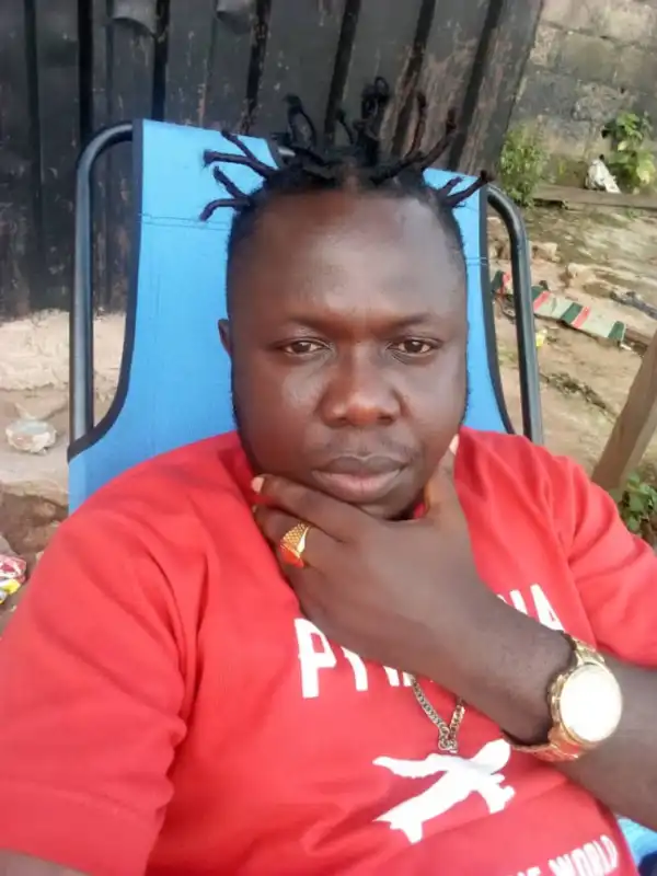 Upcoming Nollywood Actor Charles"Pitakwa" Maduka Pictured On Set (Photos)